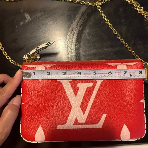 Louis Vuitton Red and White Crossbody Bag - Picture 13 of 13